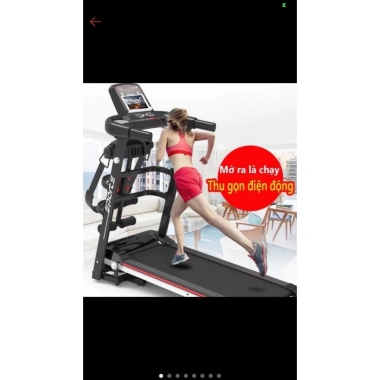 Máy chạy bộ điện đa năng A7S Sport 2.5HP, đai massage, tải 130kg, tốc độ 12,8km/h - Giá ưu đãi 5,690,000₫