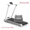 Máy chạy bộ điện mới gọn nhẹ gia dụng, gấp gọn, yên tĩnh, phát nhạc, bảo hành 5