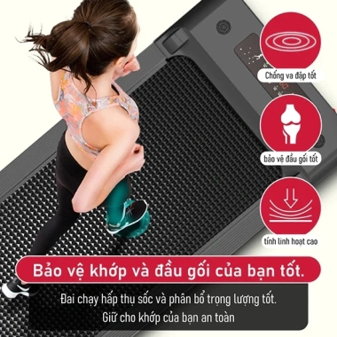 Máy chạy bộ điện tử thế hệ mới – Đi bộ tại nhà, điều khiển từ xa, chỉ 2.928.000₫