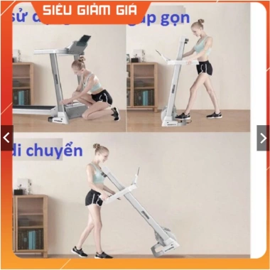 Máy chạy bộ Fitness tại nhà - Thương hiệu uy tín, giảm giá 3.450.000₫, tốc độ đa dạng, dập mồ hôi hiệu quả 3