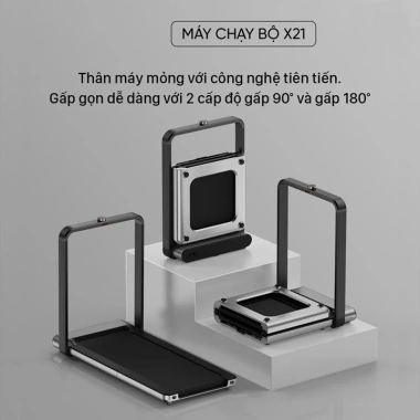 Máy chạy bộ gấp gọn 180° thông minh, chống rung, BH điện tử 12 tháng - 2.45 triệu 5