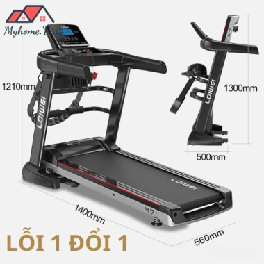 Máy chạy bộ gấp gọn A7S 2HP chống rung, đa năng tại nhà kèm đai bụng đo nhịp tim - 7,690,000₫ 2 Máy chạy bộ gấp gọn A7S 2HP chống rung, đa năng tại nhà kèm đai bụng đo nhịp tim - 7,690,000₫ 2