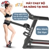 Máy chạy bộ gấp gọn A7S 2HP chống rung, đa năng tại nhà kèm đai bụng đo nhịp tim - 7,690,000₫ 3