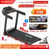 Máy chạy bộ gập gọn Bluetooth, độ dốc, tốc độ 14km/h, cho gia đình - 4,1 triệu