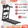 Máy chạy bộ gập gọn gia đình, Bluetooth âm nhạc, giảm chấn, chống ồn, độ dốc điều chỉnh - 4,600,000₫