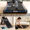 Máy chạy bộ gập gọn gia đình, Bluetooth âm nhạc, giảm chấn, chống ồn, độ dốc điều chỉnh - 4,600,000₫ 6