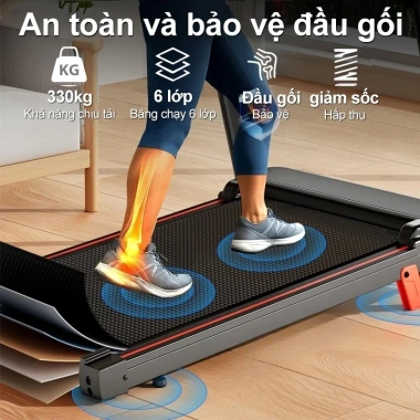 Máy chạy bộ gập gọn gia đình, Bluetooth âm nhạc, giảm chấn, chống ồn, độ dốc điều chỉnh - 4,600,000₫ 7 Máy chạy bộ gập gọn gia đình, Bluetooth âm nhạc, giảm chấn, chống ồn, độ dốc điều chỉnh - 4,600,000₫ 7