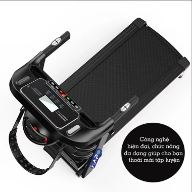 Máy chạy bộ gấp gọn HP03 chính hãng đa năng tại nhà kèm dây đai bụng - Giá chỉ 7.9 triệu, giảm từ 10.03 triệu