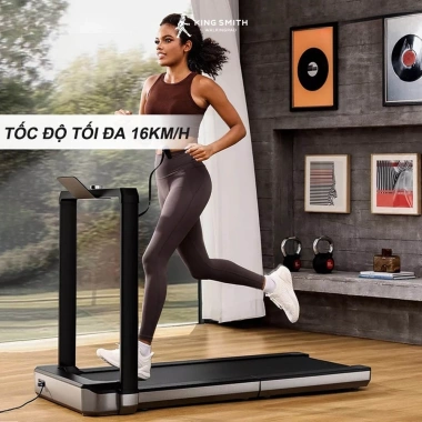 Máy chạy bộ gấp gọn KingSmith MX16 TRMX16F - Tải trọng 136kg, Tốc độ 16km/h, Giá ưu đãi 16.9 triệu