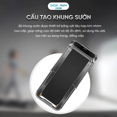 Máy chạy bộ gấp gọn KingSmith R2 tại nhà chính hãng, giảm 13,5M, BH 12 tháng 3