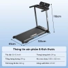 Máy chạy bộ gấp gọn OneTwoFit 2.5HP, màn hình LED, loa Bluetooth, 3 mức nghiêng thủ công, tải 120kg – giá 5.299.000₫ 9