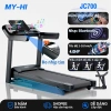 Máy chạy bộ gấp gọn tại nhà 1‑14km/h, 0‑12°, giảm chấn giảm ồn, giá đỡ điện thoại, điều khiển từ xa - chỉ 5,6 triệu 10