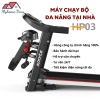 Máy chạy bộ gấp gọn tại nhà, băng tải 5 lớp, tốc độ 14km/h, kèm dây đai massage bụng 3