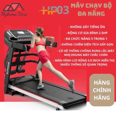 Máy chạy bộ gấp gọn tại nhà, băng tải 5 lớp, tốc độ 14km/h, kèm dây đai massage bụng 6 Máy chạy bộ gấp gọn tại nhà, băng tải 5 lớp, tốc độ 14km/h, kèm dây đai massage bụng 6