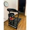 Máy chạy bộ gấp gọn tại nhà, băng tải 5 lớp, tốc độ 14km/h, kèm dây đai massage bụng 7