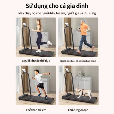 Máy chạy bộ gập gọn trong nhà, chống rung Eva - Giá ưu đãi 2.49 triệu