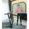 Máy chạy bộ Hapo HP03 gấp gọn, đai massage, tạ tay, chịu tải 120kg - 7.9 triệu