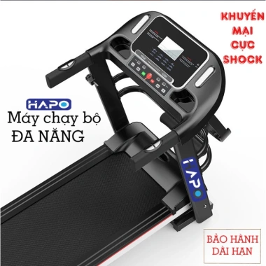 Máy Chạy Bộ HP03 – Gập Bụng, Đai Massage, Gấp Gọn, 120kg, Giá 7.2 Triệu
