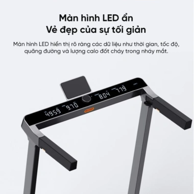 Máy chạy bộ KingSmith G1 TRG1F 2.023 - Thảm rộng, gấp gọn tiện lợi, màn hình LED, BH 12 tháng - Giá chỉ 11.69 triệu