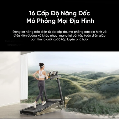 Máy chạy bộ leo dốc gấp gọn Lumias X26 - 120kg, 15km/h, giá 13,990,000 VND 2 Máy chạy bộ leo dốc gấp gọn Lumias X26 - 120kg, 15km/h, giá 13,990,000 VND 2