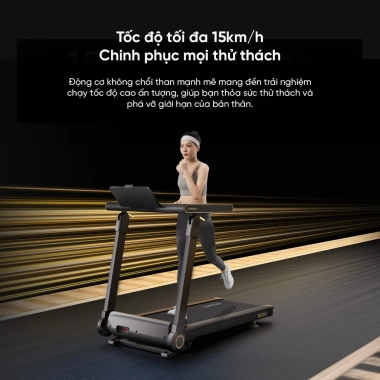 Máy chạy bộ leo dốc gấp gọn Lumias X26 - 120kg, 15km/h, giá 13,990,000 VND