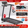 Máy chạy bộ tại nhà gập gọn, điều chỉnh độ dốc, điều khiển APP, màn hình cảm ứng, tốc độ 1‑16km/h - 4,2 triệu