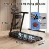 Máy chạy bộ tại nhà gập gọn, điều chỉnh độ dốc, điều khiển APP, màn hình cảm ứng, tốc độ 1‑16km/h - 4,2 triệu 9