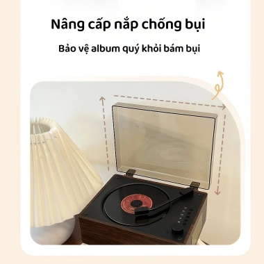 Máy Chơi CD Đa Năng Bluetooth - Phát Nhạc Chất Lượng, Quà Tặng Sáng Tạo Giá 887k
