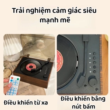Máy Chơi CD Đa Năng Bluetooth - Phát Nhạc Chất Lượng, Quà Tặng Sáng Tạo Giá 887k