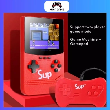 Máy chơi game cầm tay SUP 500 cao cấp - Pin 8.000mAh tích hợp sạc dự phòng, nâng cấp từ SUP 400, giá ưu đãi 445.000 VND