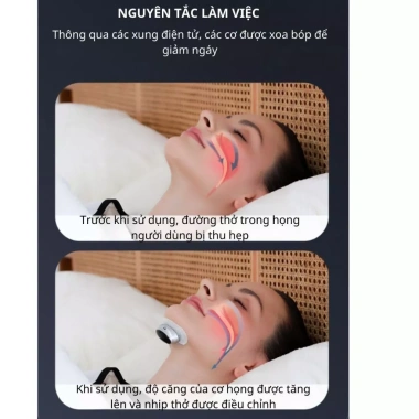 Máy Chống Ngáy Snore Circle – Xung TENS, Dán Cằm, Cấp Độ Rung, Ngủ Sâu, Giá 750.000 VND 5