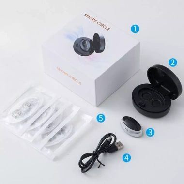 Máy Chống Ngáy Snore Circle – Xung TENS, Dán Cằm, Cấp Độ Rung, Ngủ Sâu, Giá 750.000 VND 6