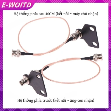 Máy chủ micro không dây sân khấu E-WOITD BNC Giao diện mở rộng ăng-ten giảm giá 2