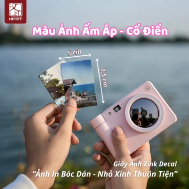 Máy chụp ảnh lấy liền HPRT Z1 – In điện thoại, Bluetooth 5.0, tự động AR, 1,990,000₫