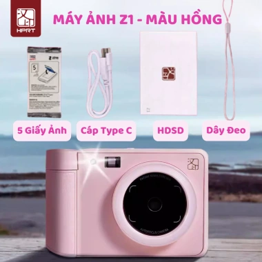 Máy chụp ảnh lấy liền HPRT Z1 – In điện thoại, Bluetooth 5.0, tự động AR, 1,990,000₫