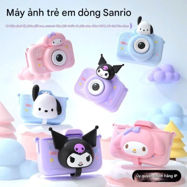 Máy chụp ảnh & quay video Sanrio K70 HD 1.080, tặng thẻ nhớ, hình Kuromi Hello Kitty dễ thương - JA Official 3 Máy chụp ảnh & quay video Sanrio K70 HD 1.080, tặng thẻ nhớ, hình Kuromi Hello Kitty dễ thương - JA Official 3