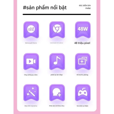 Máy chụp ảnh & quay video Sanrio K70 HD 1.080, tặng thẻ nhớ, hình Kuromi Hello Kitty dễ thương - JA Official