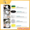 Máy cọ rửa điện đa năng 5IN1 không dây, 5 đầu thay thế, chà bếp, kính, chén bát, 99.000đ 4
