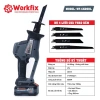 Máy cưa kiếm pin WORKFIX WF-CK20BL 800W - Cắt gỗ, sắt, ống nhựa, Tặng 4 lưỡi 3