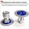 Máy cưa kim cương N & X M14 đĩa cắt Turbo tháo rời - Cắt đá cẩm thạch, Granite, bê tông, gốm sứ - Giá chỉ 70.290 VND 4