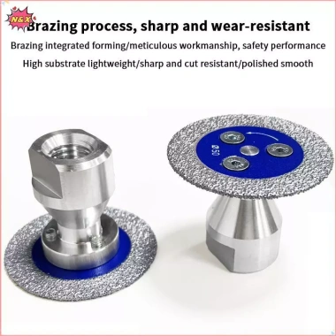 Máy cưa kim cương N & X M14 đĩa cắt Turbo tháo rời - Cắt đá cẩm thạch, Granite, bê tông, gốm sứ - Giá chỉ 70.290 VND 4