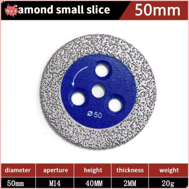 Máy cưa kim cương N & X M14 đĩa cắt Turbo tháo rời - Cắt đá cẩm thạch, Granite, bê tông, gốm sứ - Giá chỉ 70.290 VND 7