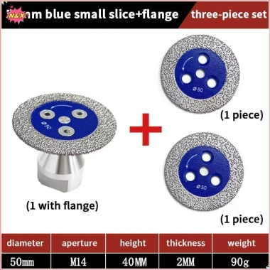 Máy cưa kim cương N & X M14 đĩa cắt Turbo tháo rời - Cắt đá cẩm thạch, Granite, bê tông, gốm sứ - Giá chỉ 70.290 VND 9