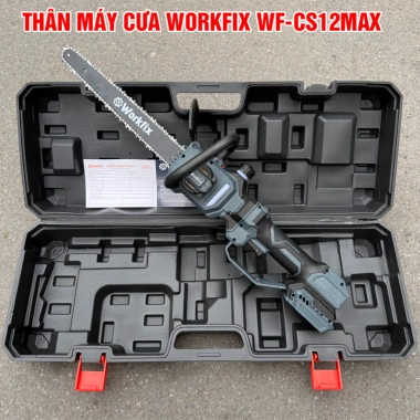 Máy Cưa Xích Pin Workfix WF-CS12MAX 12inch Kéo Dài 60cm Không Chổi Than Giá 1,224,000₫ 7