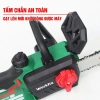Máy cưa xích WORKFIX WF-CS12CP 12inch, trầm nhớt tự động, cần gạt an toàn - 749.000₫ 5