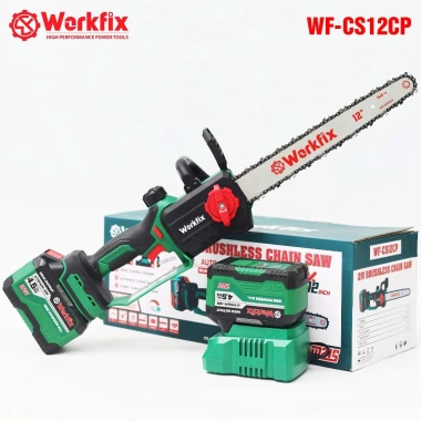 Máy cưa xích WORKFIX WF-CS12CP 12inch, trầm nhớt tự động, cần gạt an toàn - 749.000₫ 7 Máy cưa xích WORKFIX WF-CS12CP 12inch, trầm nhớt tự động, cần gạt an toàn - 749.000₫ 7