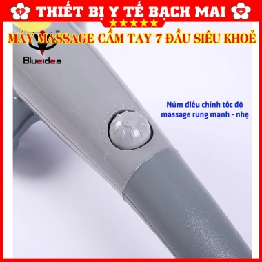 Máy Đấm Lưng 7 Đầu Xoa Bóp Toàn Thân - Massage Cầm Tay KING MASSAGER Giá 352.000đ