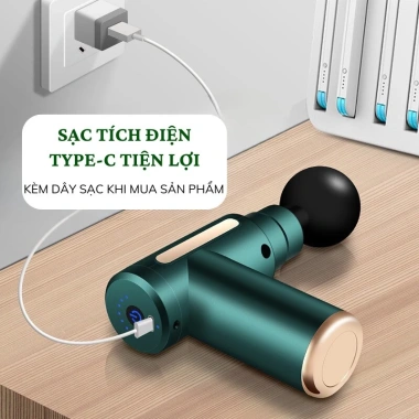 Máy Đấm Lưng Cầm Tay ASAKI Massage Cổ Vai Gáy 4 Đầu 6 Chế Độ Giảm Đau 199.000₫