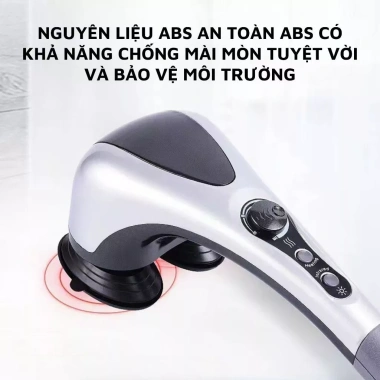 Máy Đấm Lưng Đa Năng HUMAM DHH-25W - Nhiệt Hồng Ngoại, Massage Vai Gáy, Cột Sống, Giảm Đau Mỏi, Giá chỉ 790.000₫