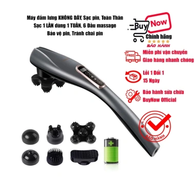Máy Đấm Lưng YOTUO Chính Hãng - 6 Đầu Massage Toàn Thân, Tem Bảo Hành, Giá 281.597₫